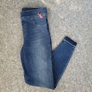 NWOT SPANX By Sara Blakely Skinny Distressed Jean Shapewear Casual Sz Large